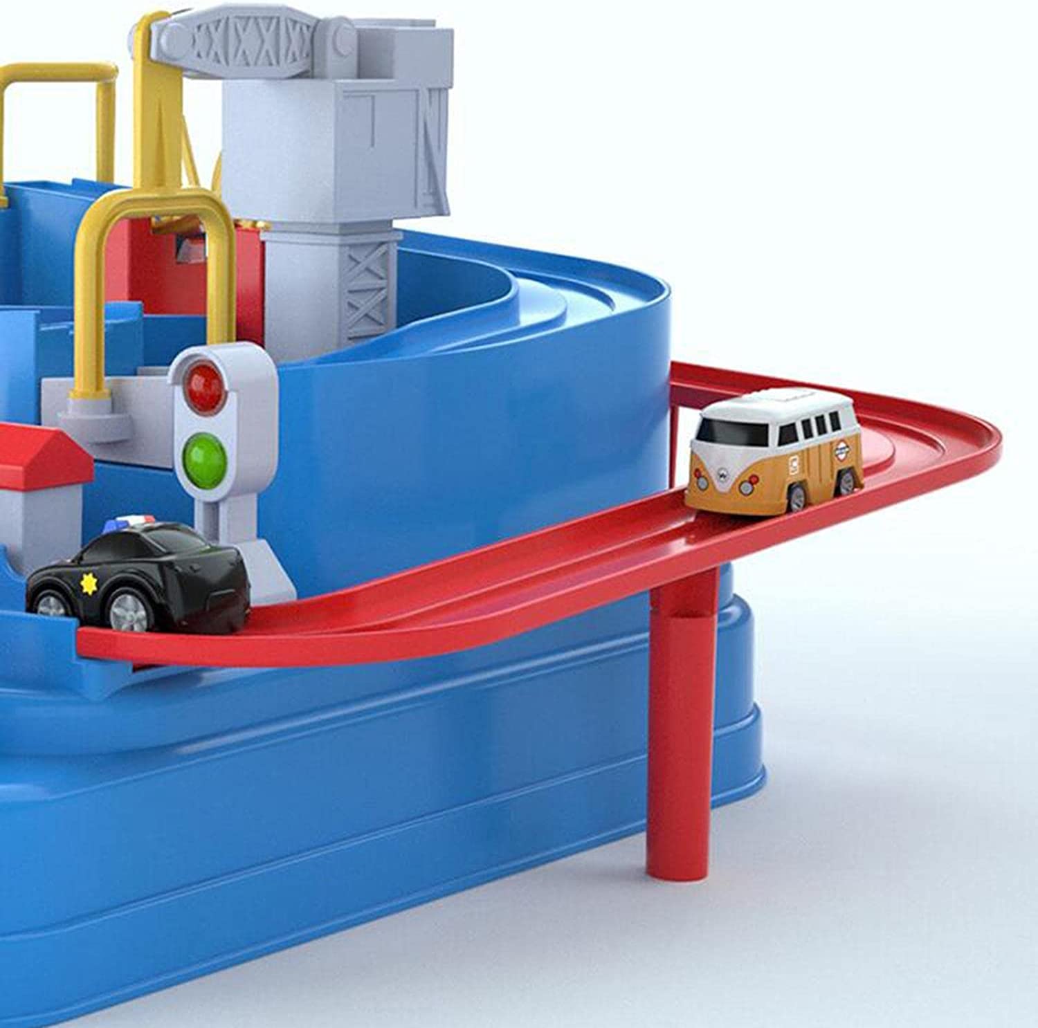 Amazon | 車 おもちゃ レース トラック冒険 男の子 プレゼント 3 4 5 6