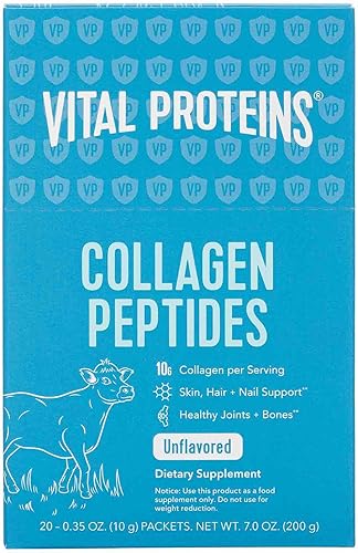 Vital Proteins Caja de péptidos de colágeno de 20 quilates, 0.35 onzas