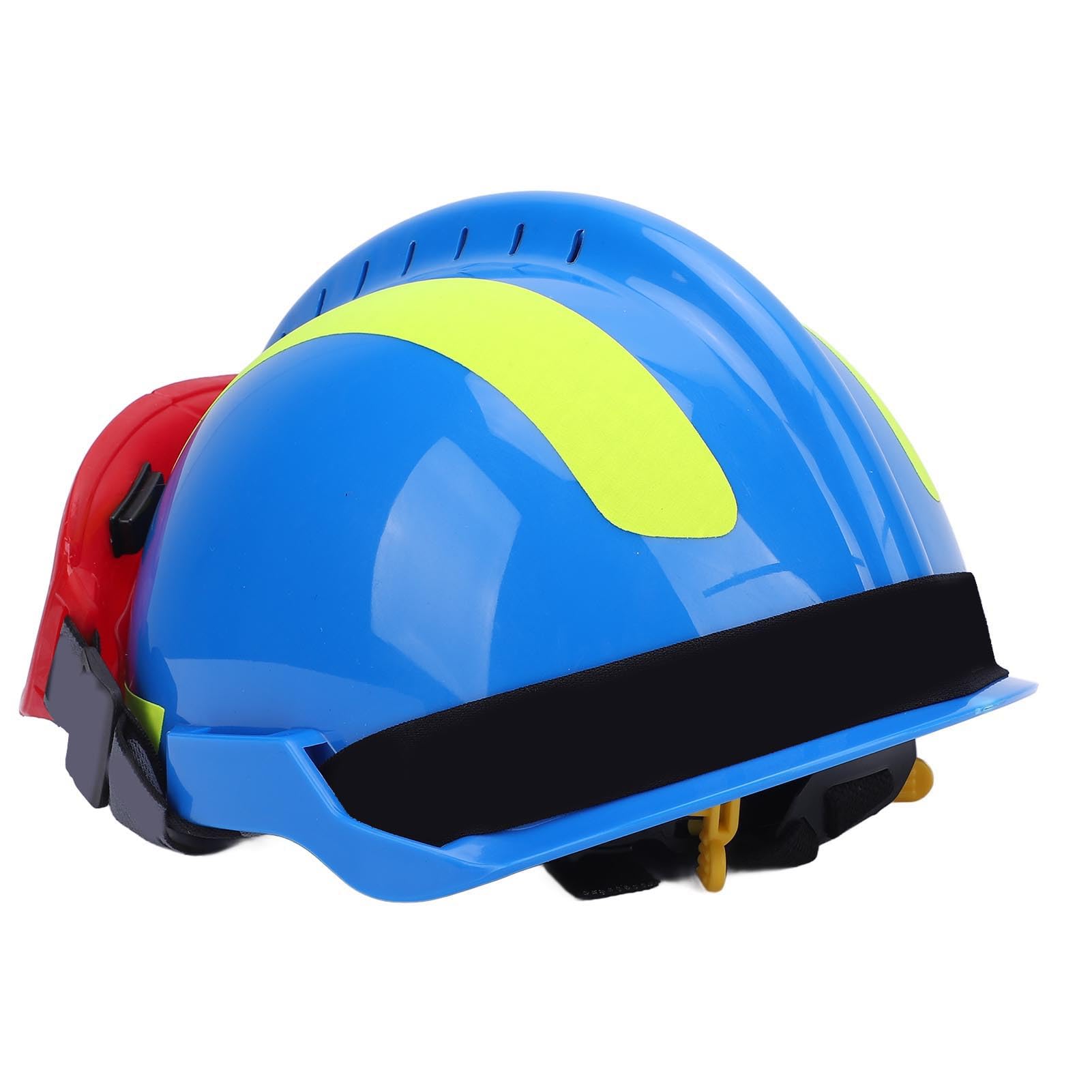 Casco de Rescate, Casco Ajustable con Luz para Operaciones de Búsqueda y Rescate, Material de PC Resistente, Tamaño 11,81 X 6,30 Pulgadas