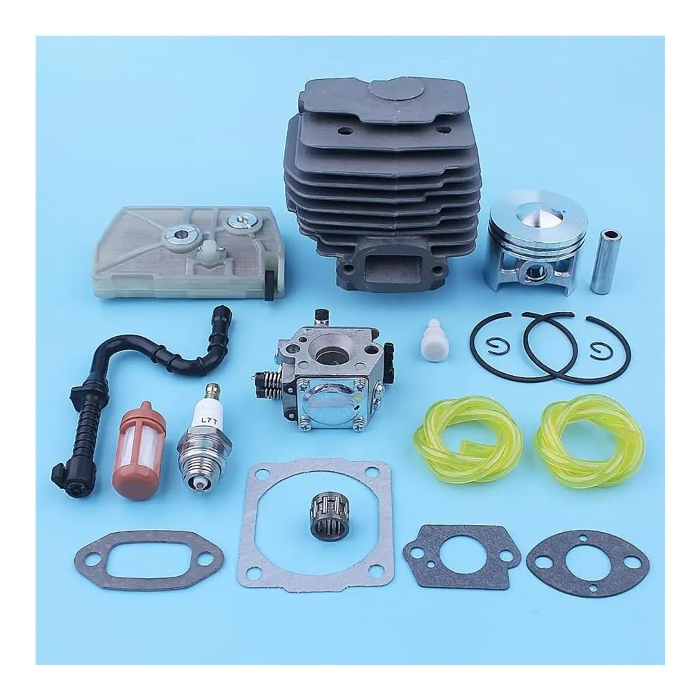 Carburateur et cylindre 46mm pour 028 : kit de rechange pour retrouver la puissance