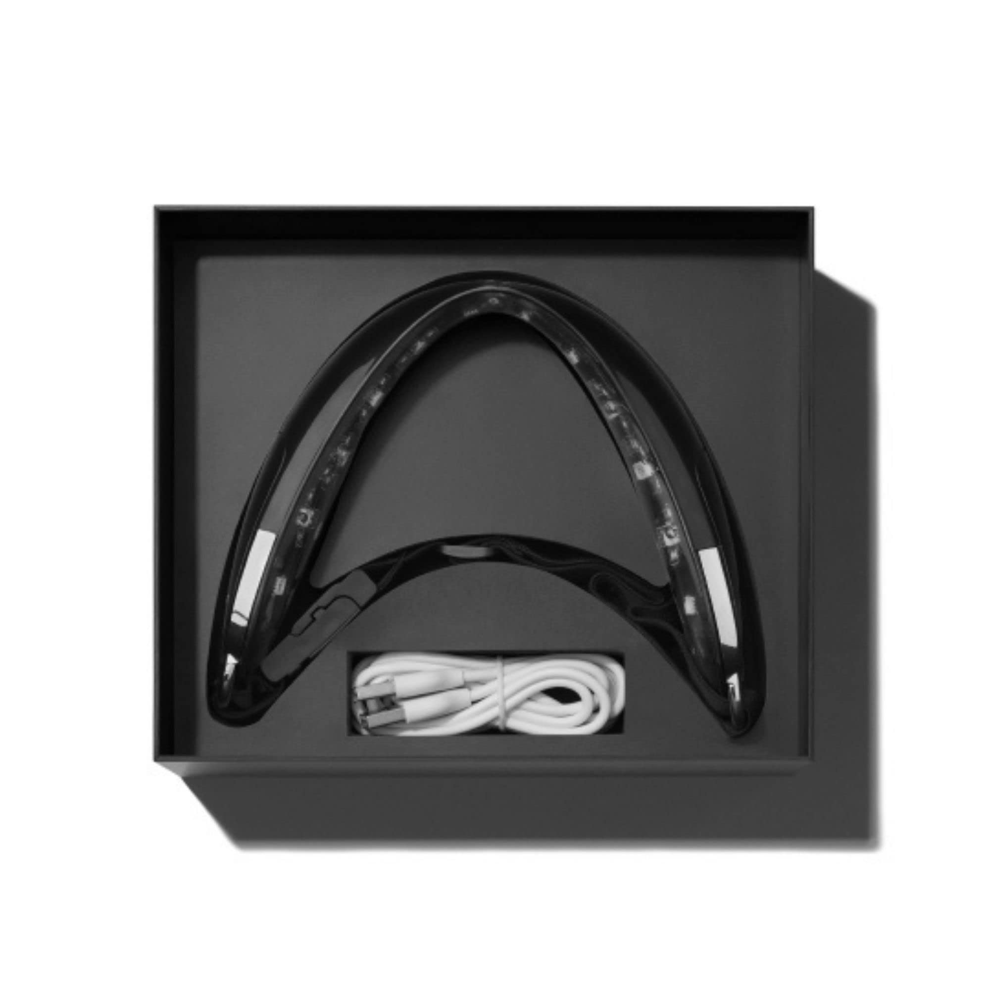 UNICSKIN - LED Gesichtsmaske für Hals und Kinn - Unicled Neck & Chin Mask - Triple Action Hilft, den Hals zu Verjüngen und das Gesichtsoval Neu zu Definieren - Für Straffere und Festere Haut
