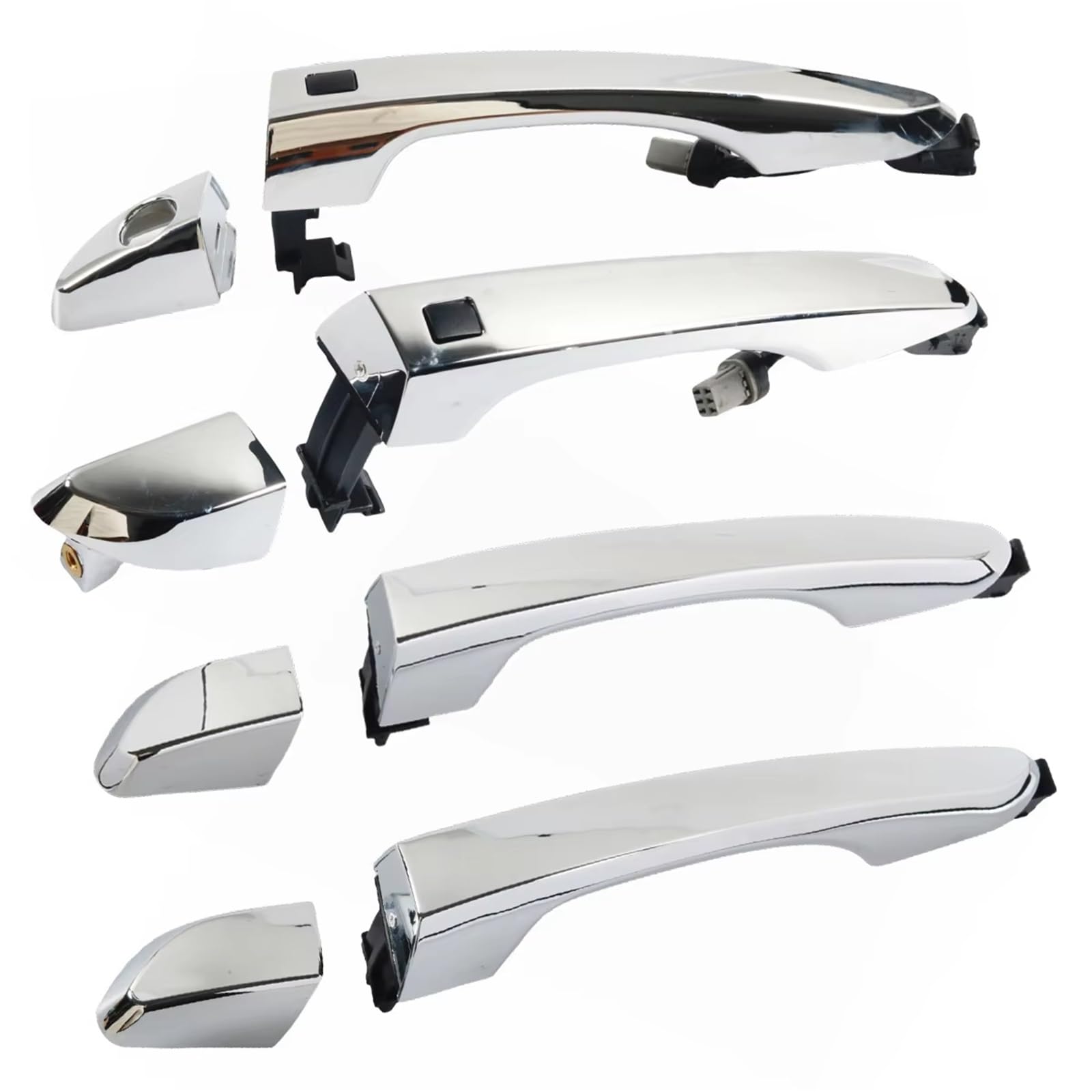 BYSKJZ Car Exterior Door Handle for Hyundai for Tucson 2015 20106 2017 2018 2019 Car Handle Door Accessories 82661-D3710 Handrail(Combination of 4 pcs)