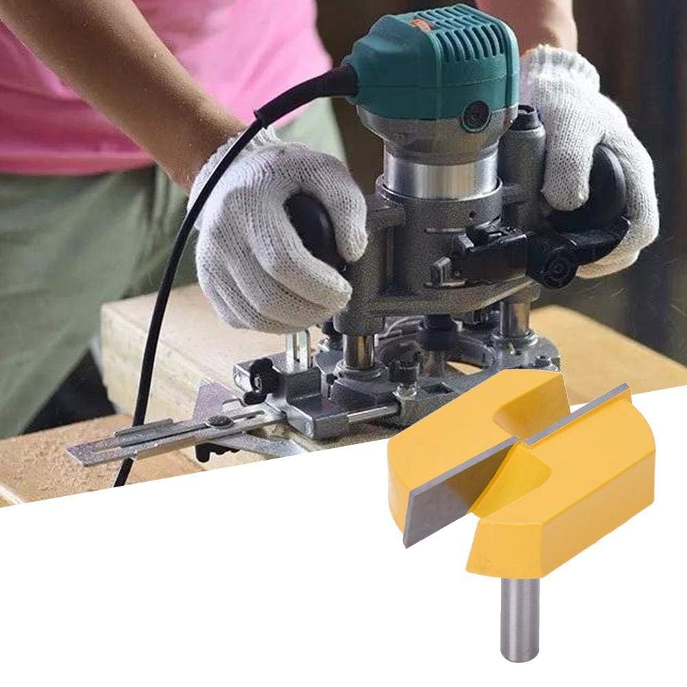 Punte Fresa Legno, Punte per Router et di Frese 8x57 mm CNC Spoilboard Pialla per Fresatura del Legno Punte per Spigoli e Scanalature