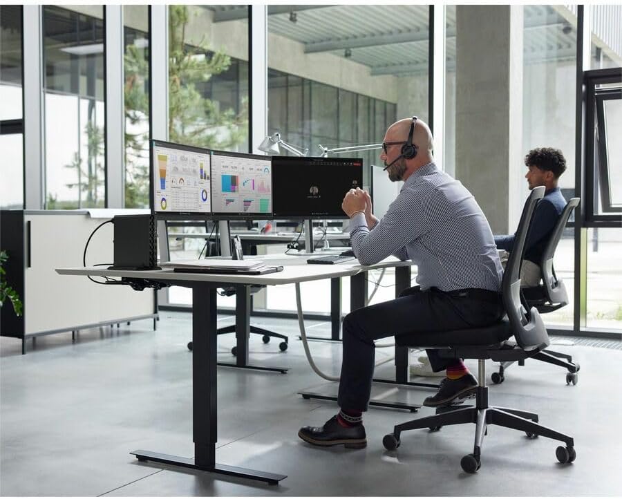 HP ProDesk 4 G1i Desktop Computer - Intel Core Ultra 5 235T - 16 GB - 256 GB SSD - Mini PC - Jack Black