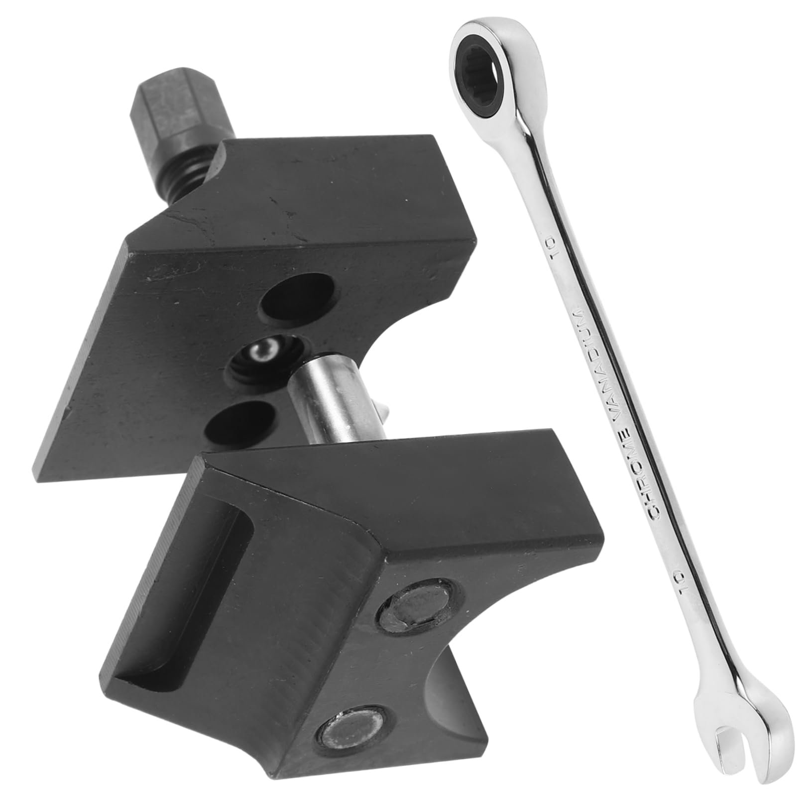 SOLUSTRE Universal Suspension Strut Splitter Tool Spreader for Models High-Strength Steel Wrench Easy Handling for Strut Removal