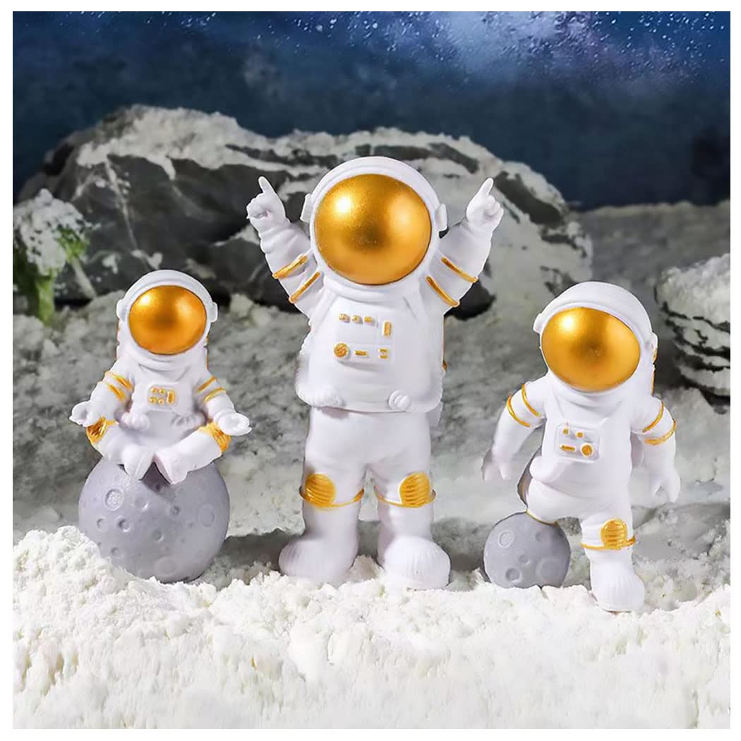 希少】ウサギ 宇宙飛行士 フィギュア シルバー メタリック インテリア