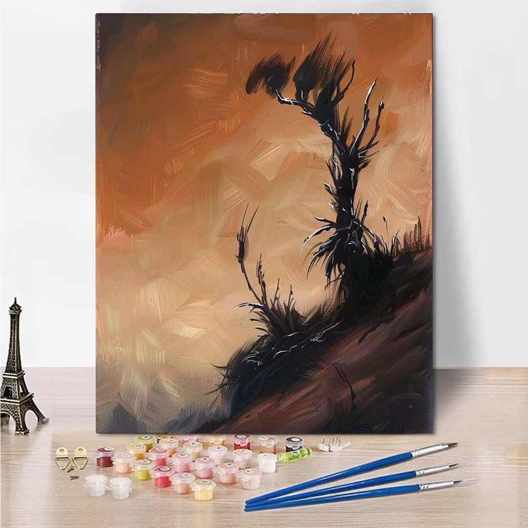 RNXAOPEN Peinture Numero Adulte Abstract Art - Activité Manuelle Adulte - Peinture Aquarelle - Loisir Creatif Adulte - Kit Loisir Créatif Enfant - Dès 144 Ans 70x95cm sans châssis en bois 3436-K