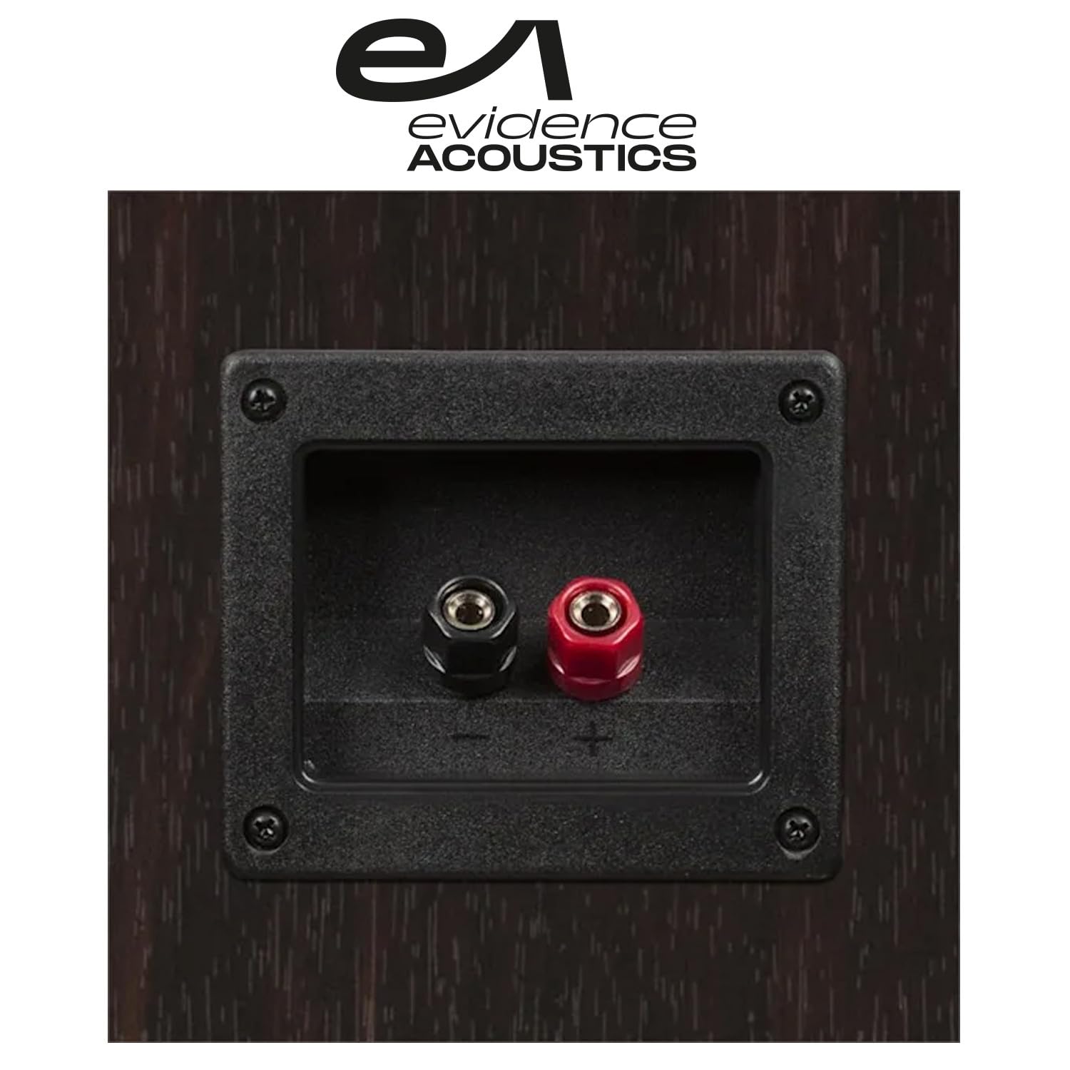 Evidence Acoustics Paire d'enceintes HiFi/Home-Cinéma - EA700-WAL - 2x500W PMPO - Bass Reflex à 3 Voies - Noyer/Acajou+Clé USB 32G