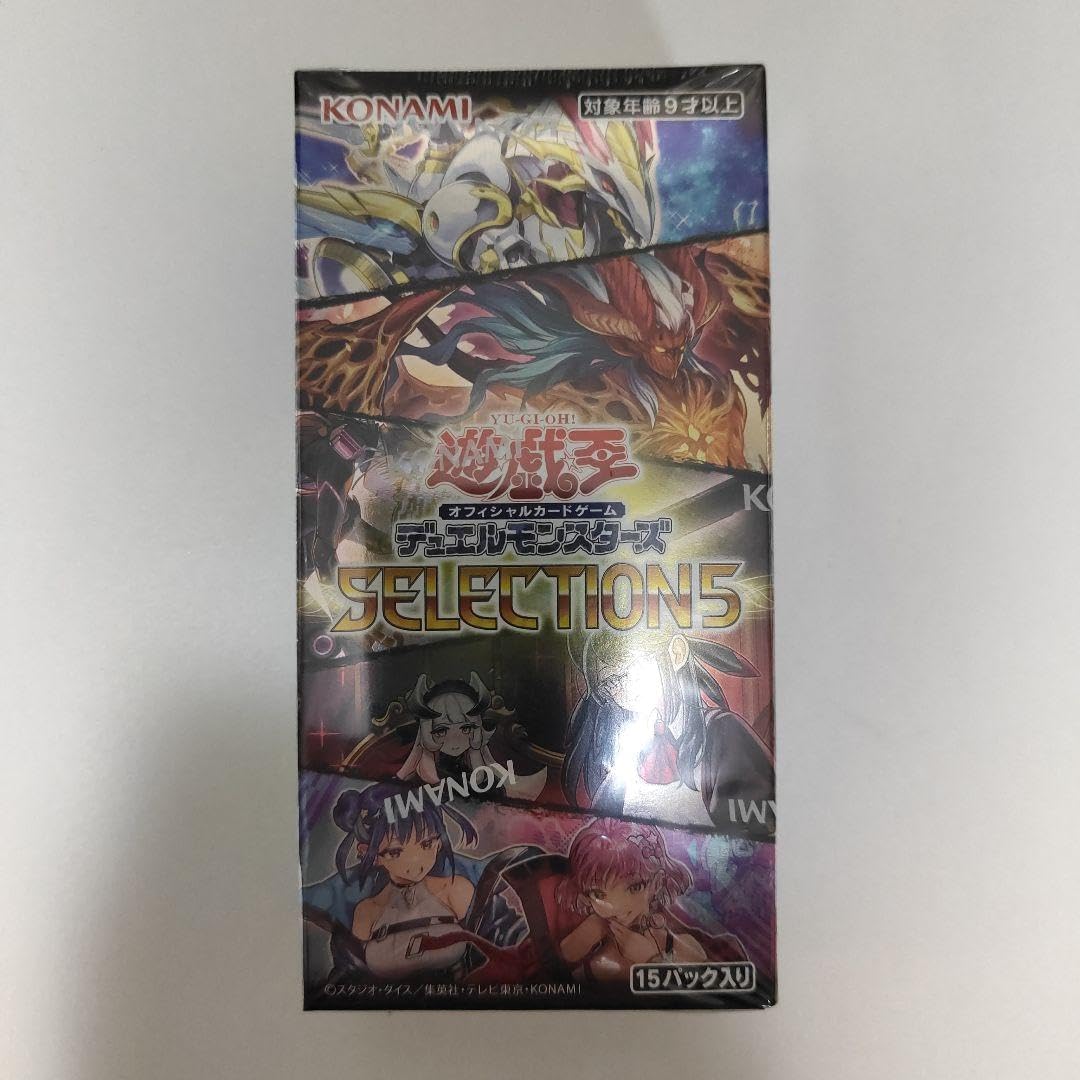 セレクション5 新品未開封シュリンク付き 6BOX SELECTION5 遊戯王 SELECTION5／セレクション5 シュリンク付き 計6BOX 遊戯王