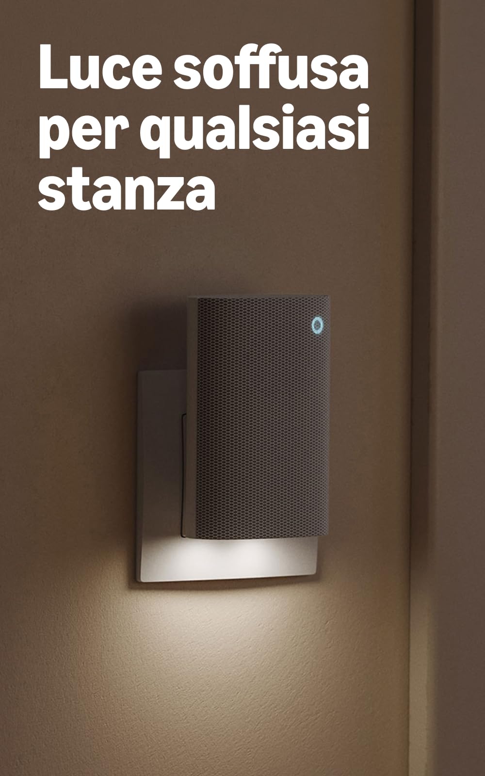 Ring Chime Plus (ultimo modello) | Avvisi audio nitidi e chiari per tutti i dispositivi Ring | Luce notturna integrata | Toni personalizzabili | Facile installazione fai-da-te, alimentazione plug-in
