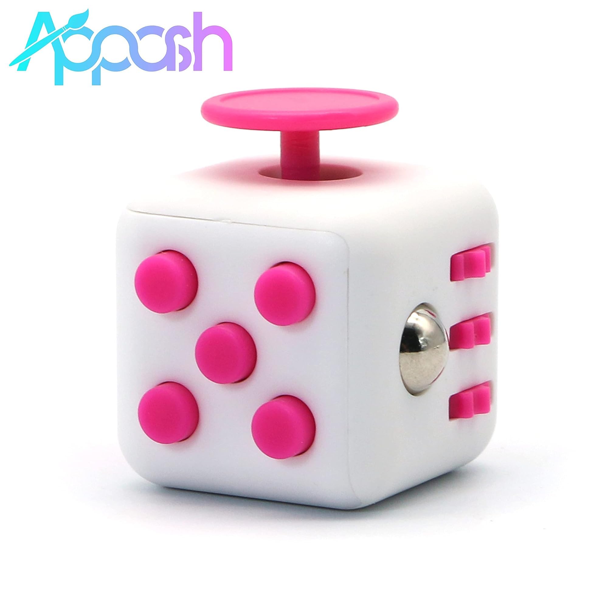 Echehi Lot De 2 Jouets Magnétiques Anti-Stress Portables – Rouge & Noir, Idéal Concentration & Détente Adultes & Enfants