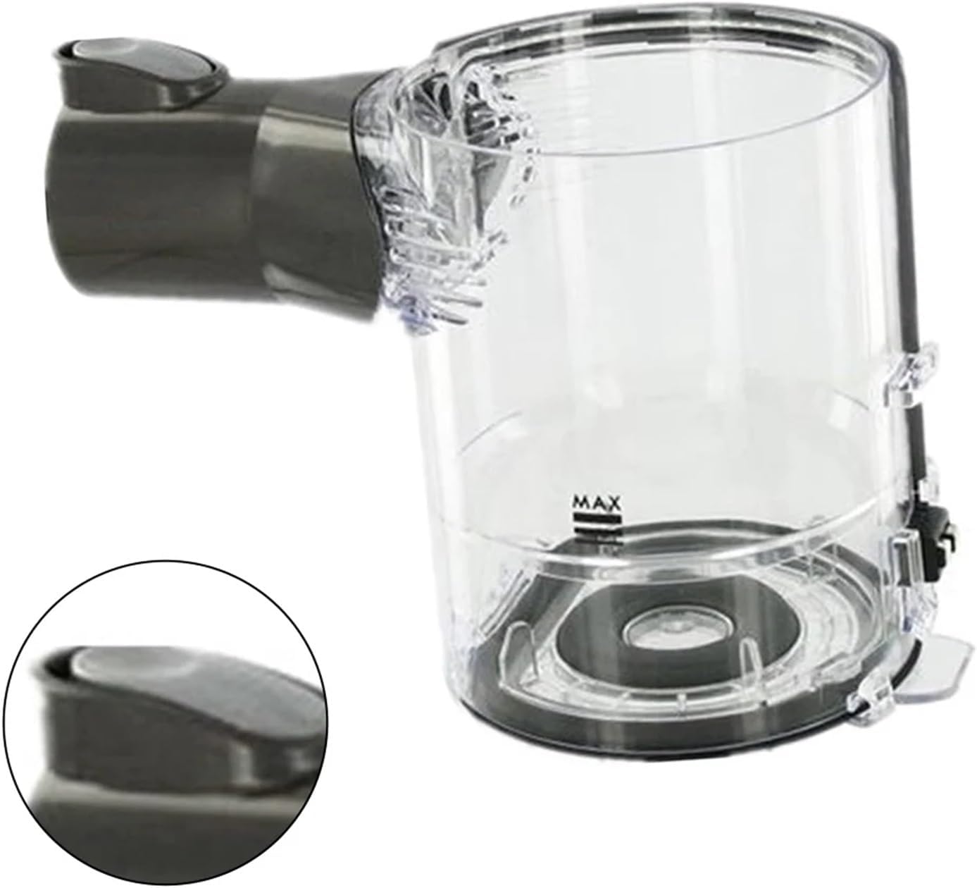 Vacuum Cleaner Dust Bucket Dust Cup .Compatible for Dyson DC34 DC43 DC44. Replacement Dust Bin Container Dust Collector Dustbin Canister Assembly (Size : DC34)