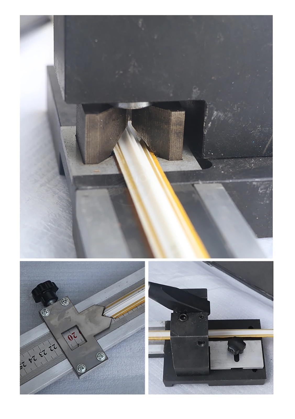 Coupe-matrice de rainage manuel, outil de rainage réglable de 10 à 500 mm avec règle d'échelle de précision, outil de découpe professionnel pour l'impression, l'emballage et le rainage du papier