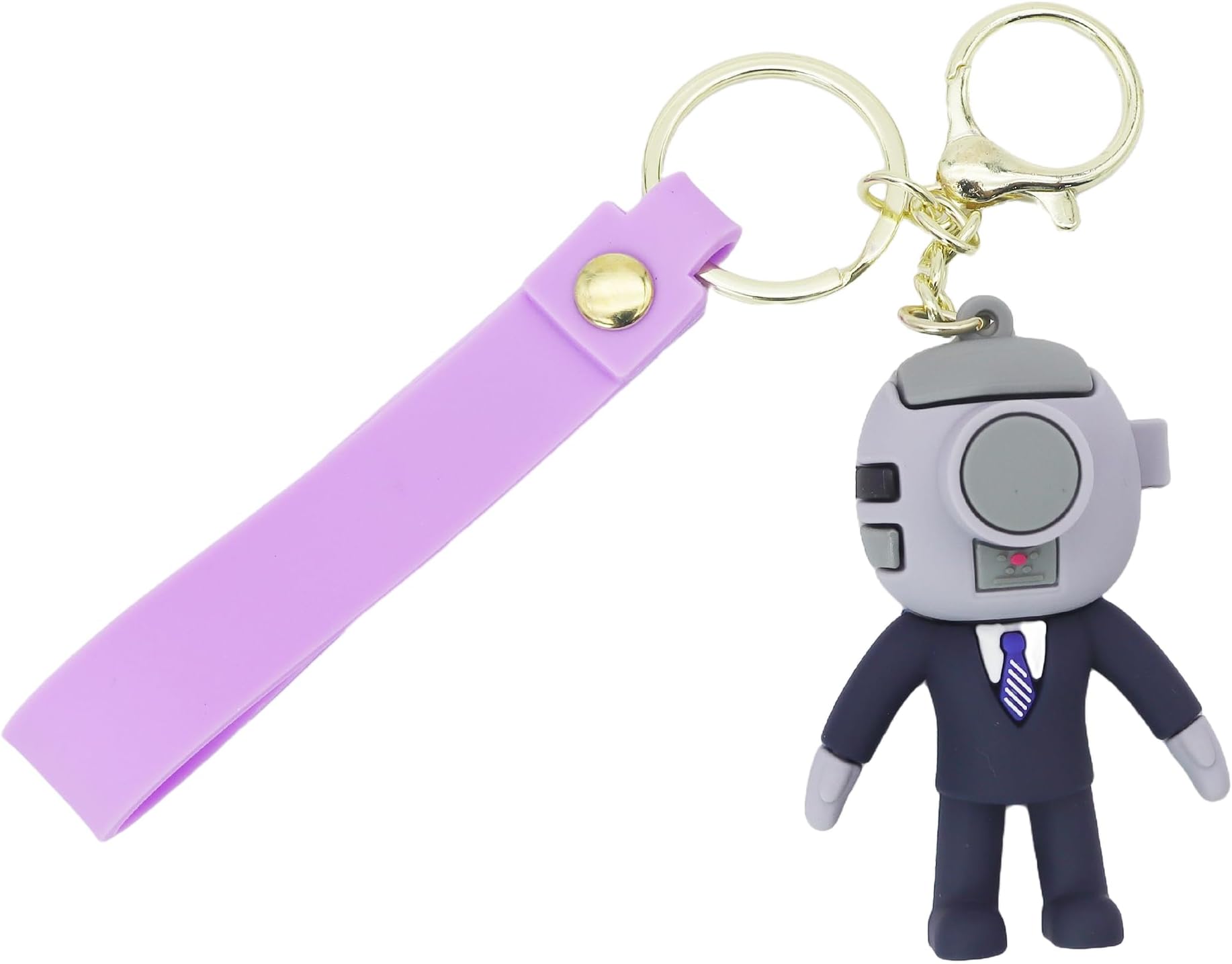 CoserDepotCartoon Keychain Skibidi Toilets Keyrings Cameraman Speakerman keychain Pendant Games Collectible Gifts