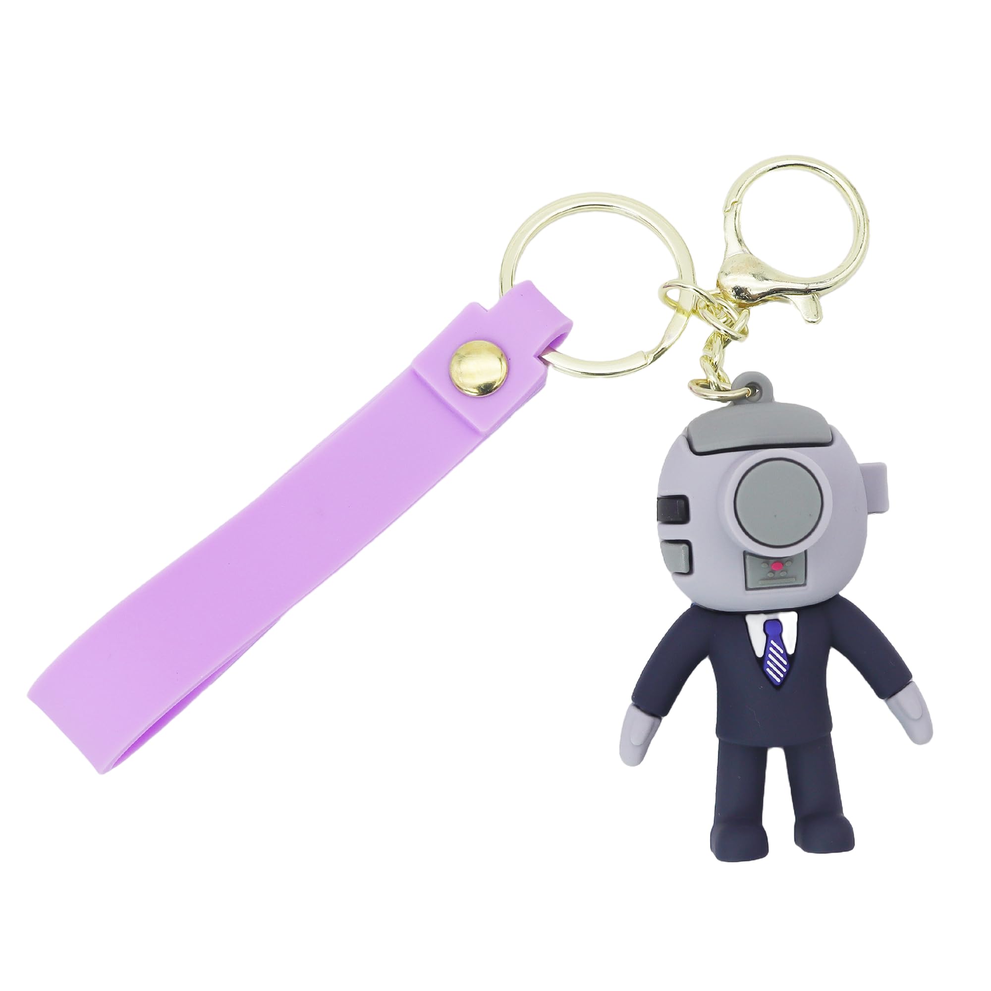 CoserDepotCartoon Keychain Skibidi Toilets Keyrings Cameraman Speakerman keychain Pendant Games Collectible Gifts