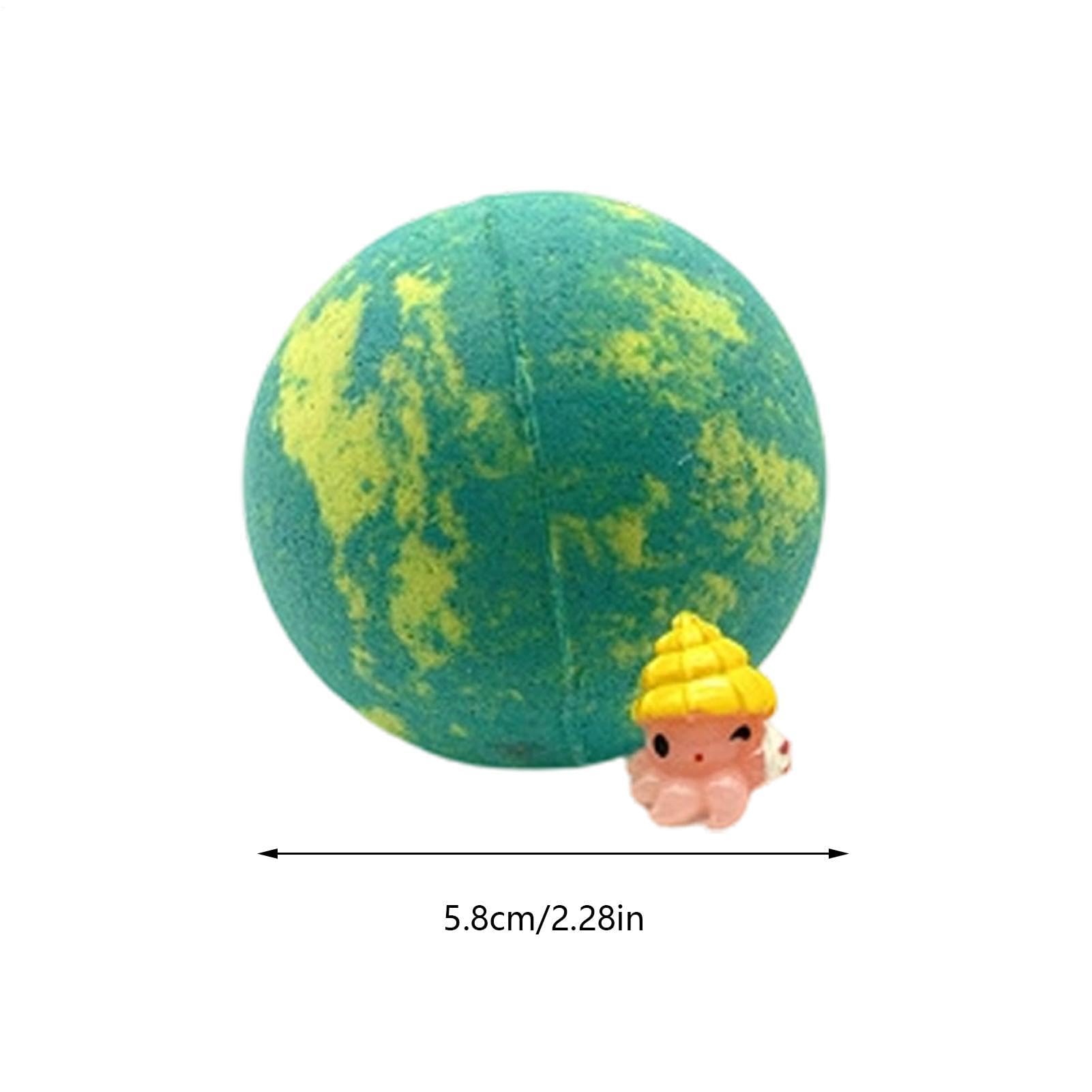 Bombe da bagno frizzanti per bambini 6 Pezzi di Bolle Colorate Profumate | Frizzanti da vasca con giocattolo animale cartoon brillanti al buio Per vasca bagno feste spa hotel vacanze