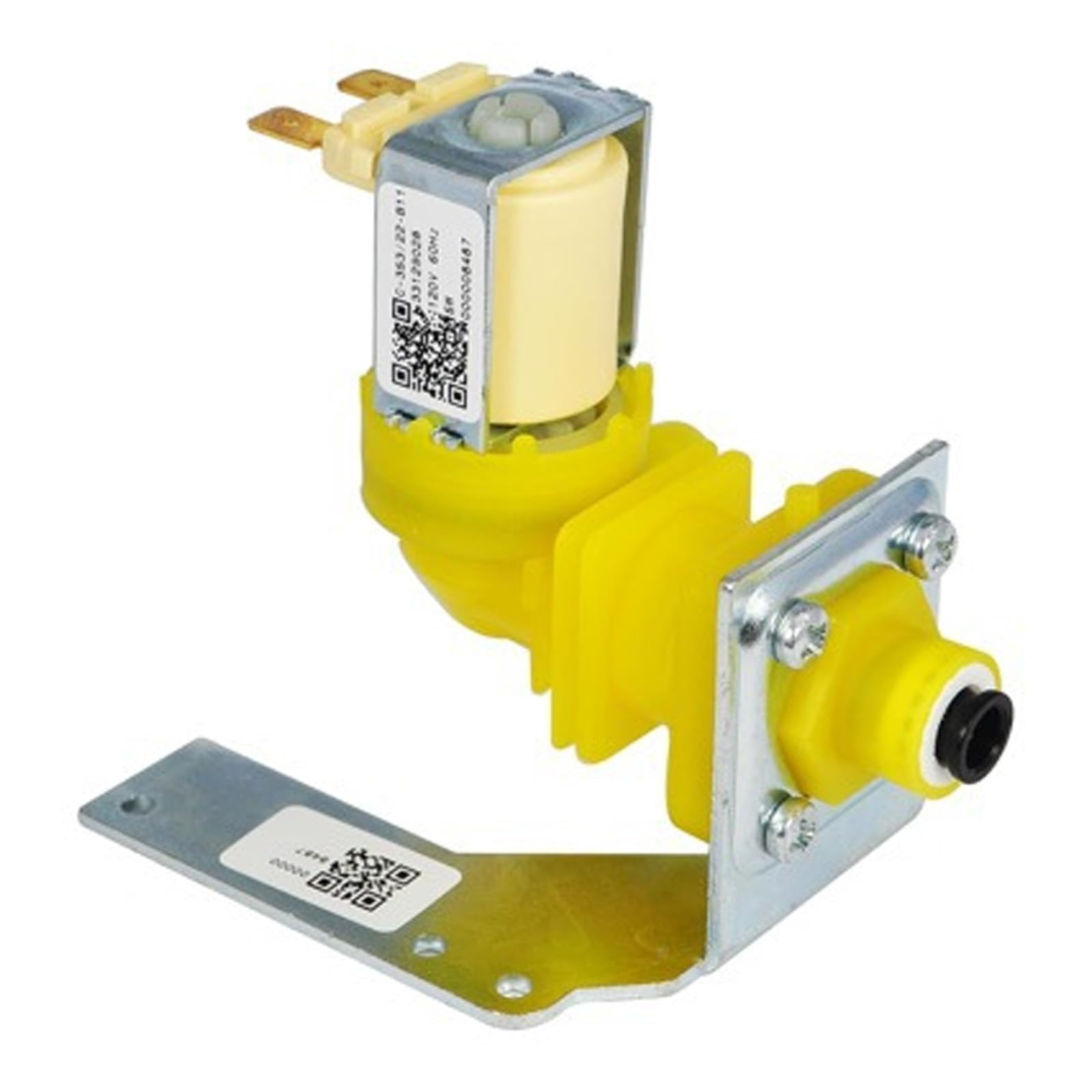 Geavonyg 5W 120V 60Hz Solenoid Valves 00009120 Freezer Water Inlet Valves Replacement Ice Machine Accessories Easy to Installation Freezer Replacement Part