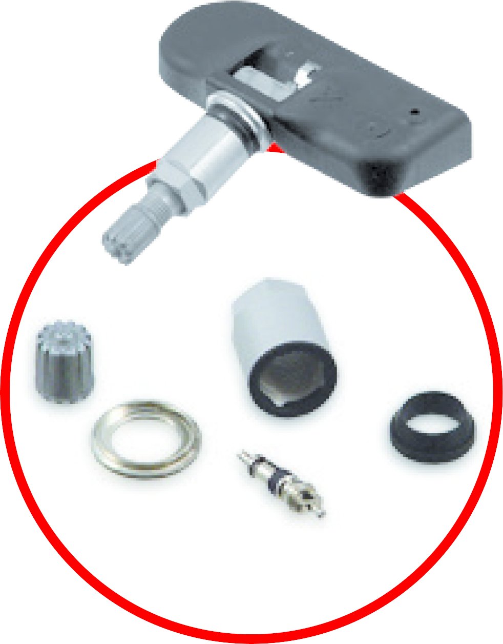 KS Tools 149.0100 RDKS/ Tpms Service-Sortiment für Reifendruck-Kontrollsysteme, 150-tlg