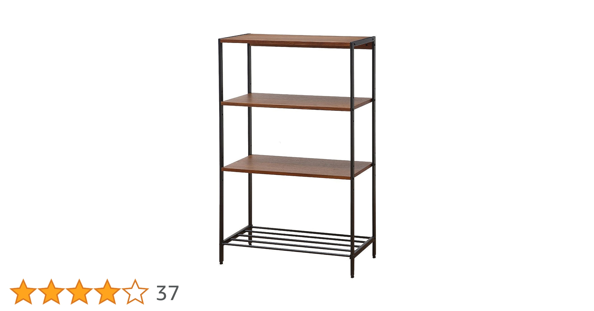 Amazon｜市場 ラック 4段 anthem 幅60x奥行27.5x高さ100cm