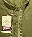 HOME ARCHIVE Men's Neck Embroidery Cotton Solid Indian Kurta Pajama Set Mandarin Collar Casual Fashion Gift for Men (US, Alpha, X-Large, Regular, Regular, Mehndi Green)