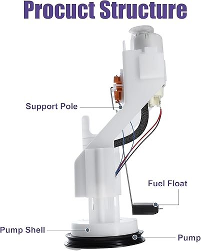 Miniatura 5 de ACROPIX Conjunto de módulo de repuesto de bomba de combustible eléctrica para BMW X5 3.0L 2001-2006 No.16116752626 - Paquete de 2