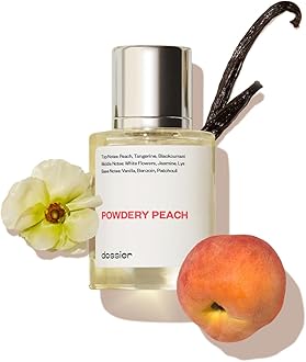 Powdery Peach - Eau de Parfum - Inspired by J.Choo I Want Choo - Perfume Luxury - Pure Infused - Paraben-Free - Vegan - For Women - Fragrance 1.7 Fl oz (Spray 50ml)