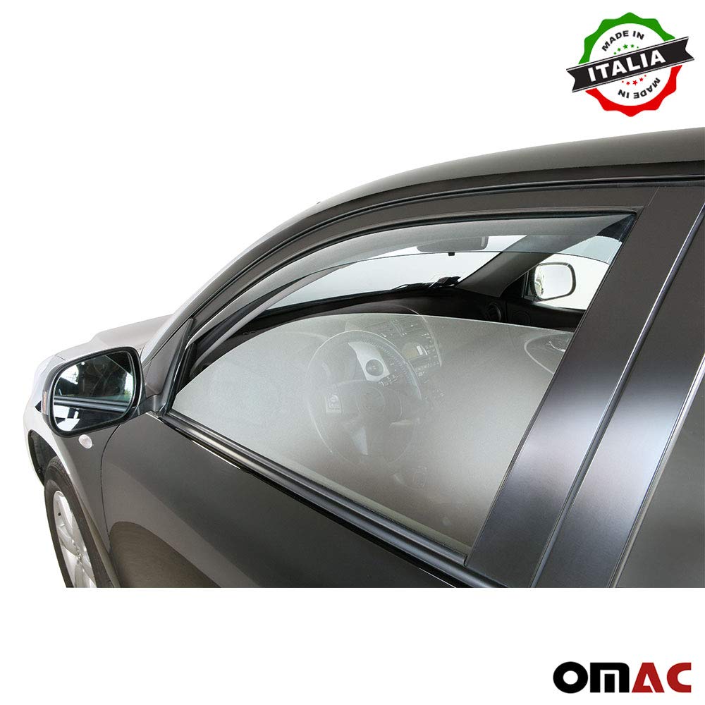 Deflettore antivento compatibile con Mercedes Sprinter W906 2006-2019 acrilico scuro 2X