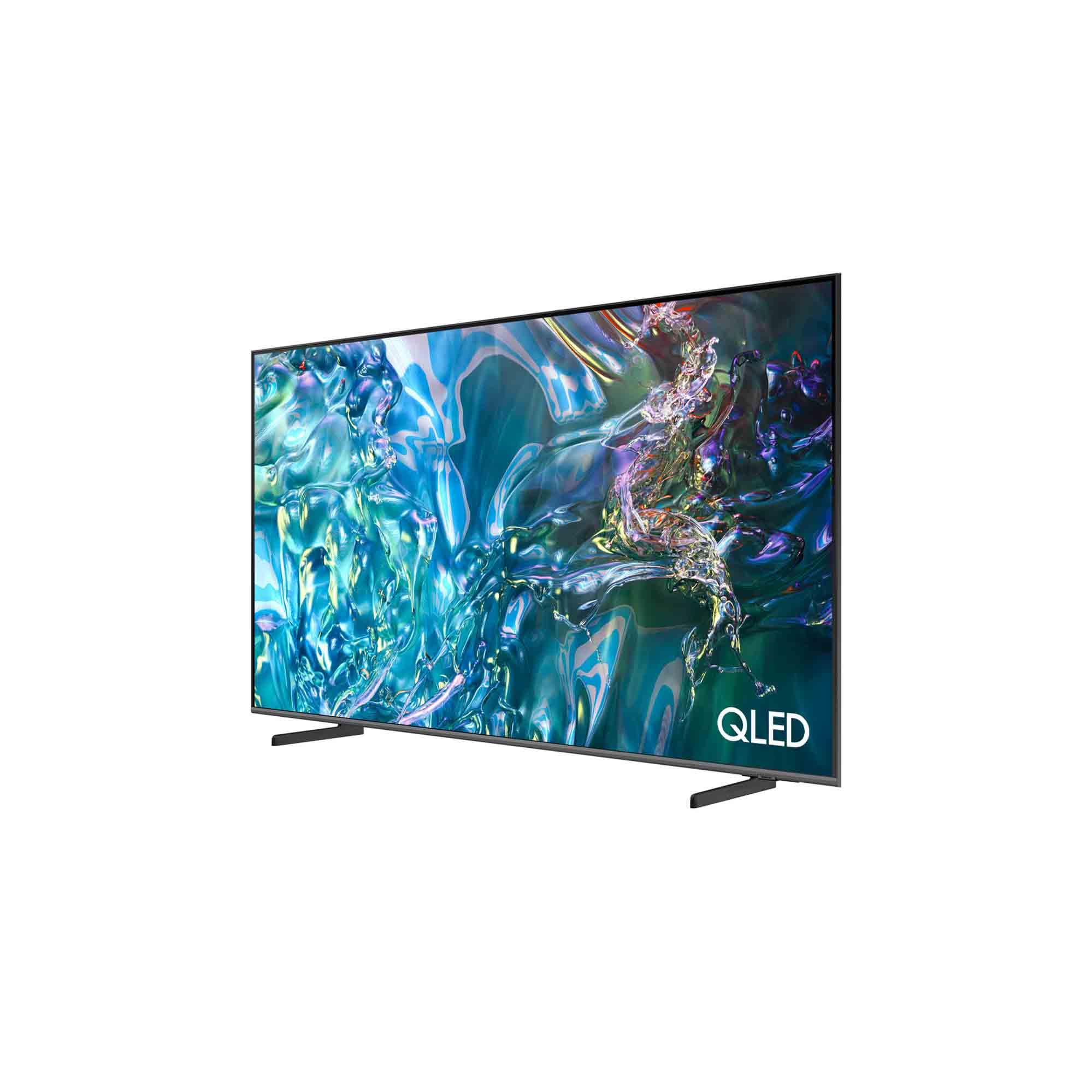 Samsung Smart TV 43" QE43Q64DAUXZT QLED 4K Upscaling, Processore Quantum 4K Lite, AirSlim Design, DVBT-2, Q-Symphony & OTS Lite, Gaming Hub, Ultimate UHD Dimming, Titan Gray 2024 [Amazon EXCL.]