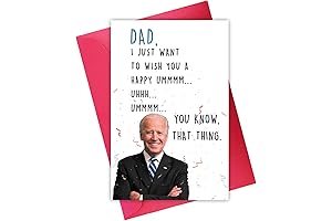 Naughty Joe Biden Fathers Day Card