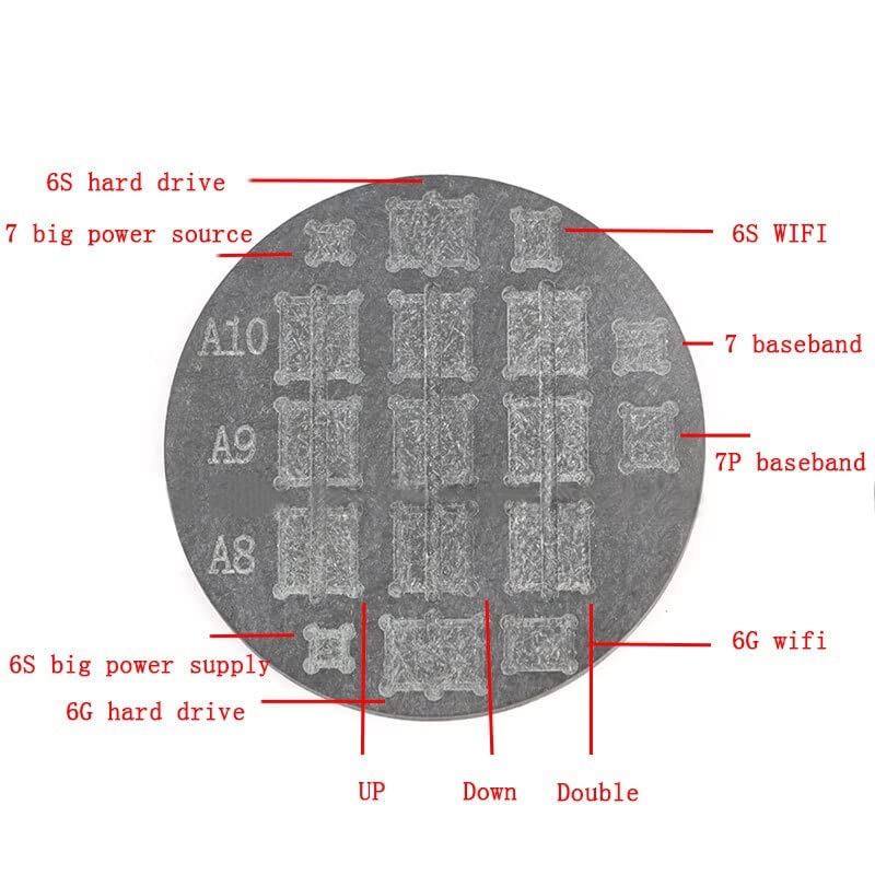 Microscope Microscope Stages & Stands Microscope Special Removing Glue Base Chip Wear-Resistant Slot Reworking Table Fix Stand for A8 A9 A10 Hard Disk Repair