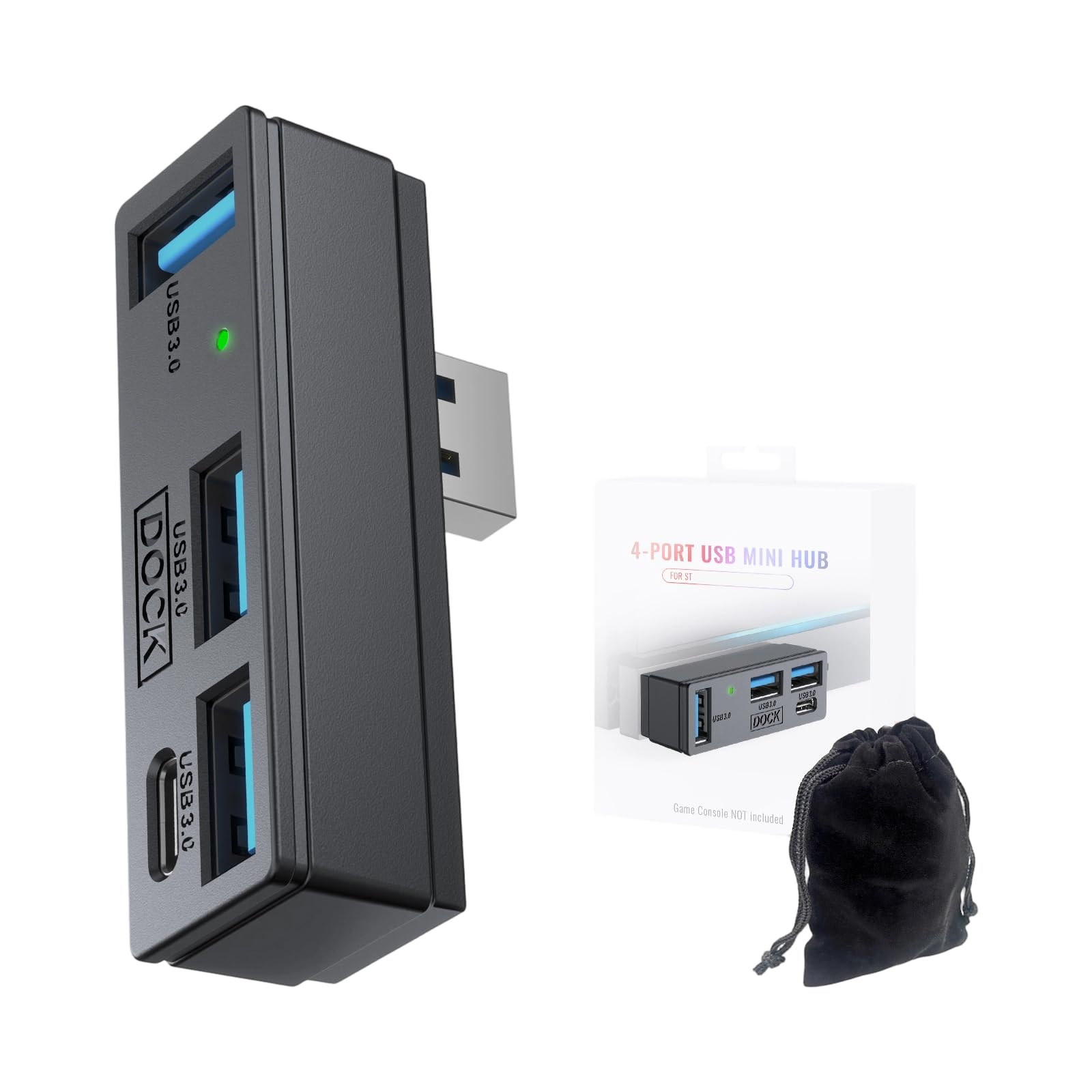 Ljmyy USB3.0 4 In 1 Hubs Splitter For And Machine With Fast 5Gbps Data Transfer