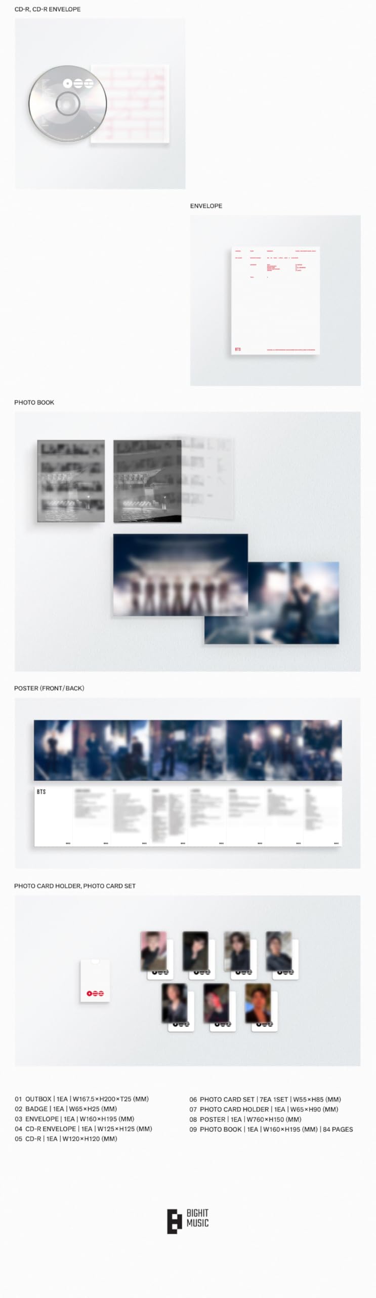 BTS ARIRANG 5º álbum con seguimiento sellado Bangtan (conjunto de 3 versiones: 2 álbumes estándar + álbum Weverse)