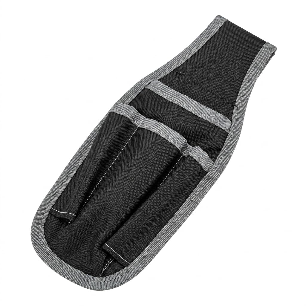 Serplex® Small Tool Pouch with Belt Clip Compact Multi Pocket Tool Organizer Sturdy Oxford Tool Holder for Electricians Carpenters DIY Use-image-10