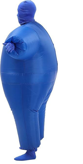 Adult's Inflatable Costume Full Body Jumpsuit Halloween Funny Blow Up Costumes
