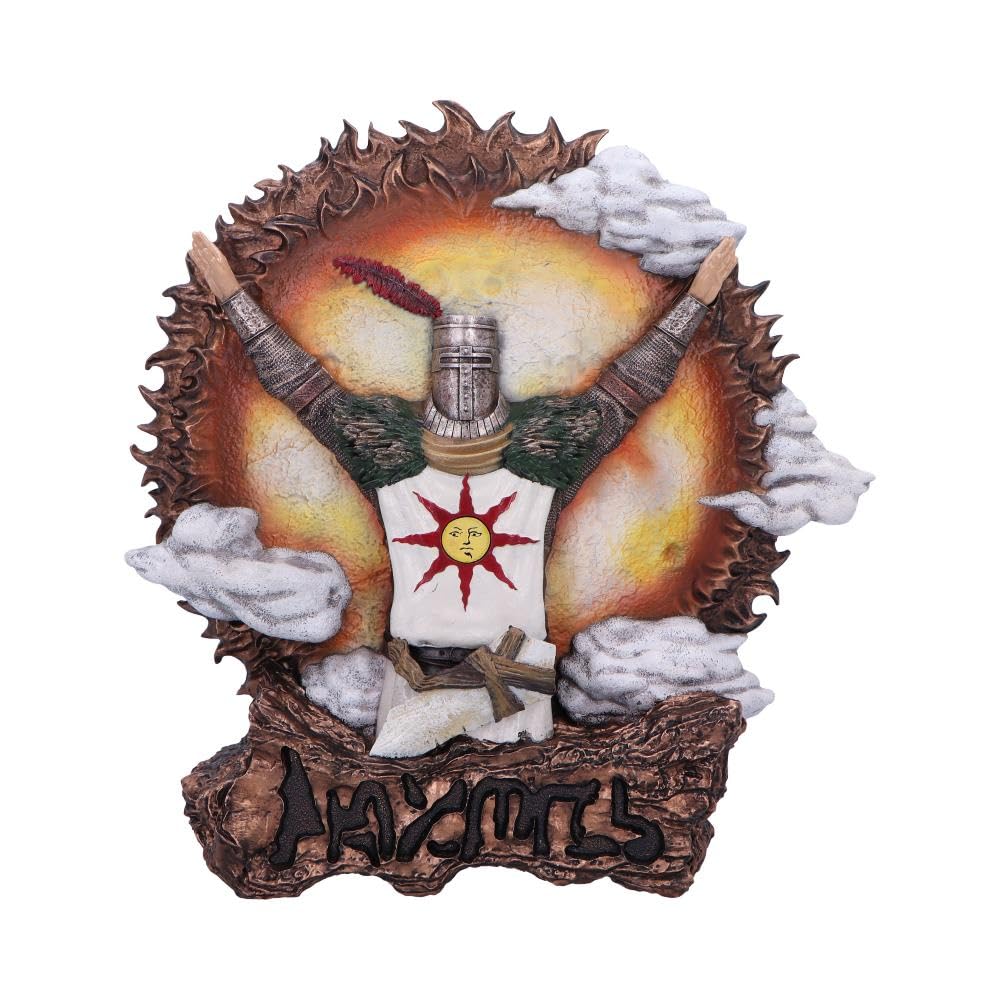 Nemesis Now Dark Souls Solaire Wall Plaque, Praise the Sun Collectible Decor, Officially Licensed Dark Souls Merchandise