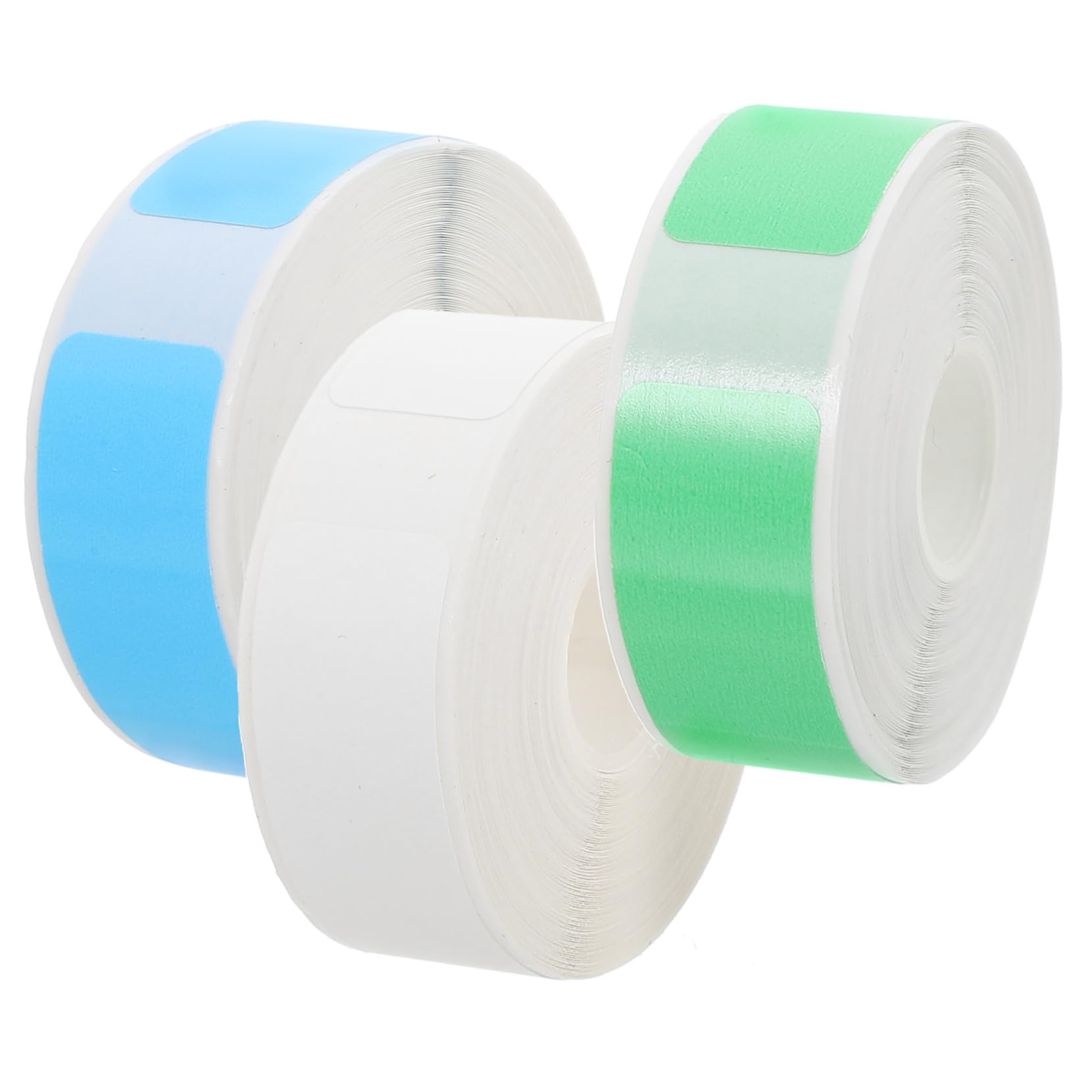 HOMSFOU 5 Series Etiqueta Plano Impresora Pegatinas Térmicas Térmico Papel Rellenar 3 Rollos*5