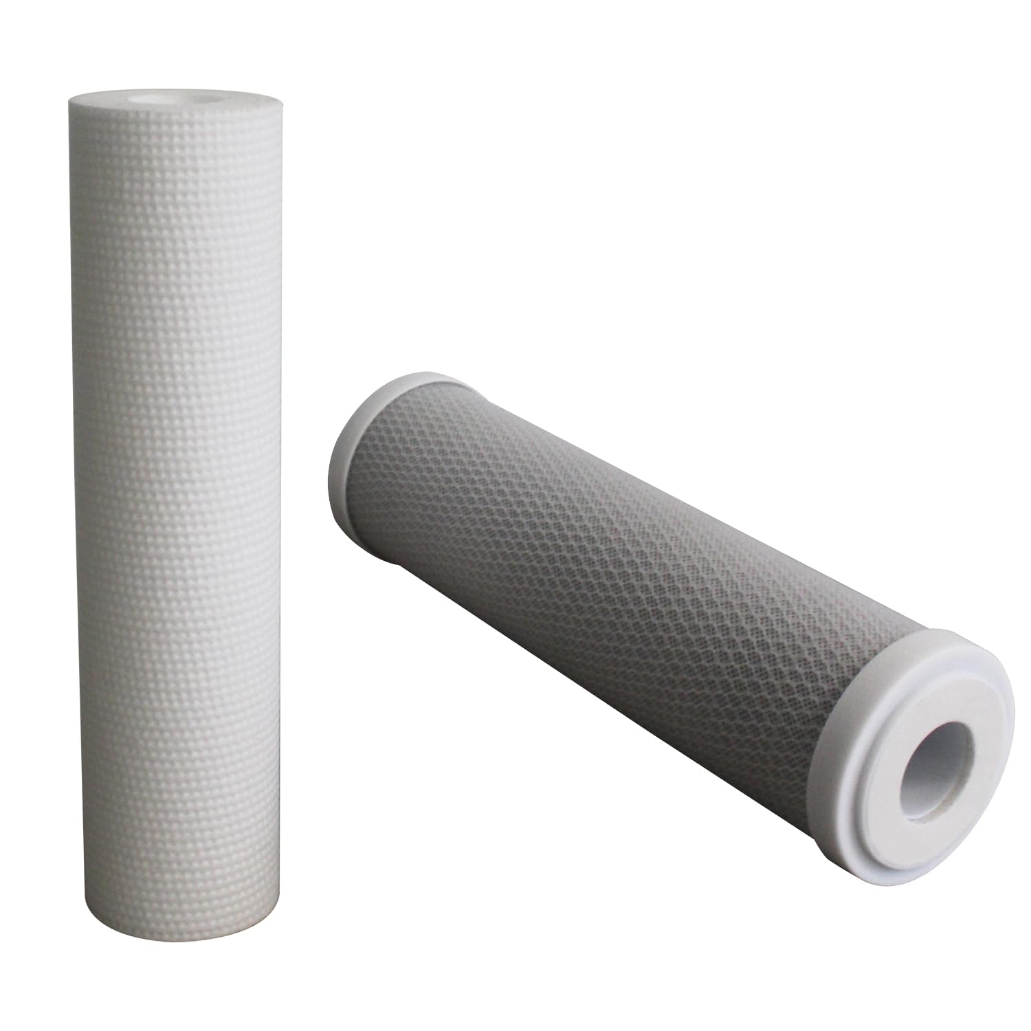 Filtro per macchina ghiaccio professionale per distributore acqua filtro anticalcare per depuratore refrigerata per bar caffè ristorante distributori acqua (Elemento filtrante per acqua a due stadi)