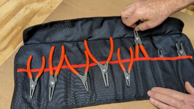 Watch Knipex 8 piece C clip Pliers 00 19 58 V02 on Amazon Live