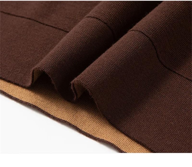 Men's Wool O-Neck Long Sleeve Sweaters Thin Solid Casual Pullover Jumpers2