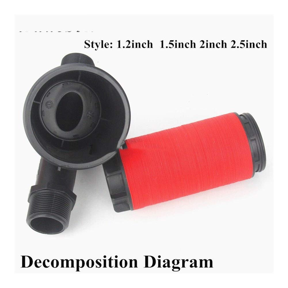 2pcs 3/4" ~ 1.5Inch Y Tipo di Disco Filtro con PE/PVC Comune 120Mesh Filtro Elemento agricolo Giardino Irrigazione Syetem filtrazione dell'Acqua(2 inch (DN50))