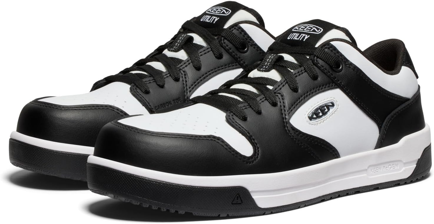 KEEN Utility Mens Overton Low Height Composite Toe Lightweight Durable Work Sneakers - Image 4