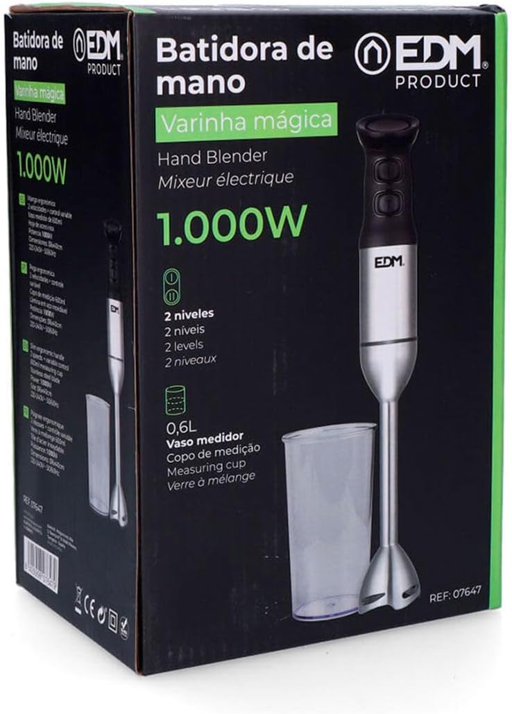 HAND MIXER 1000W Ø5,8x41cm EDM