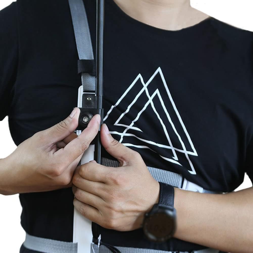 WAYUTO Hands-Free Sun Blocker Back Umbrella Holder - Rain Stand and Fishing Shelter Bracket Mount for Outdoor Activities