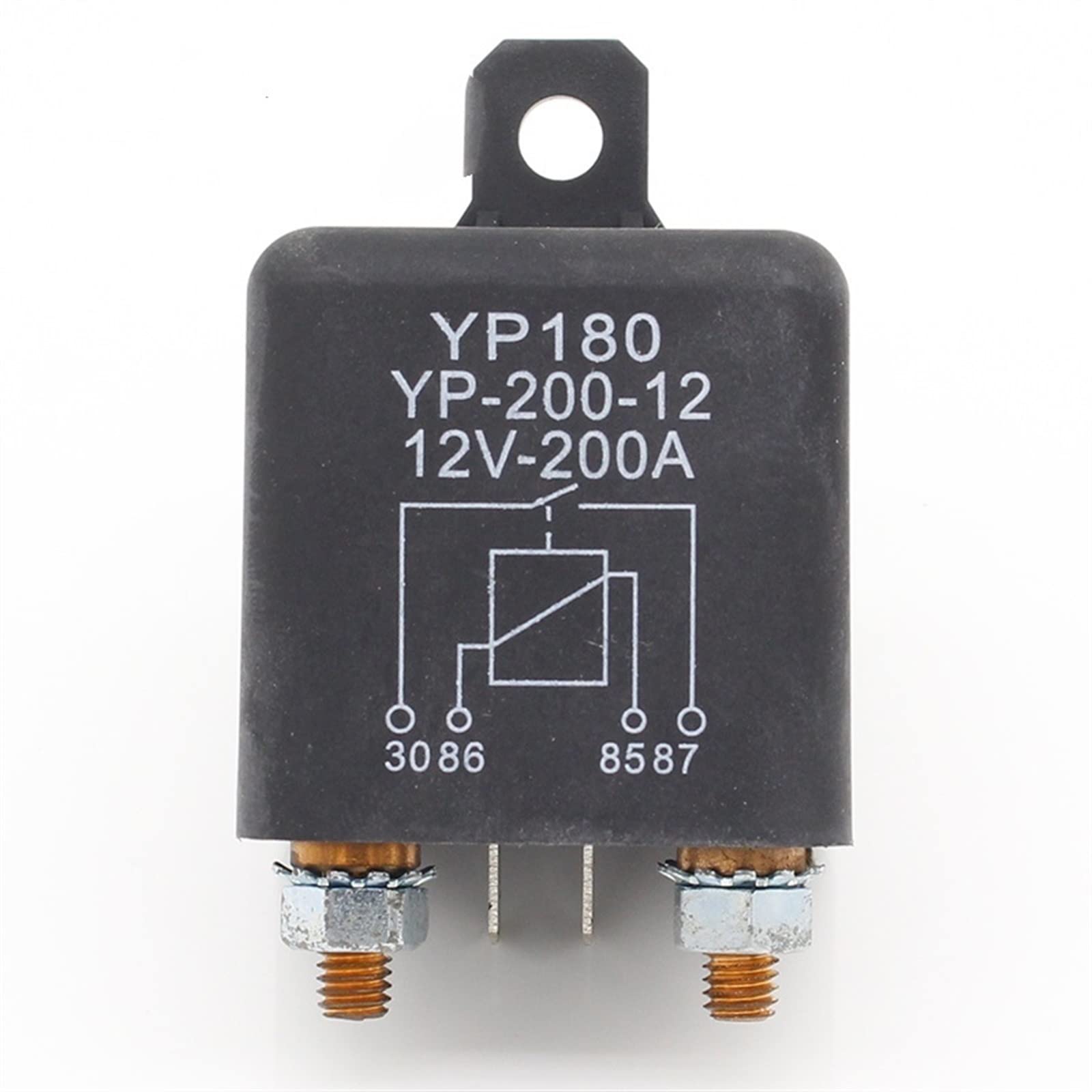 WEUSANXPL Automotive Relay 12V DC 200A high Power Automotive Relay 10pc