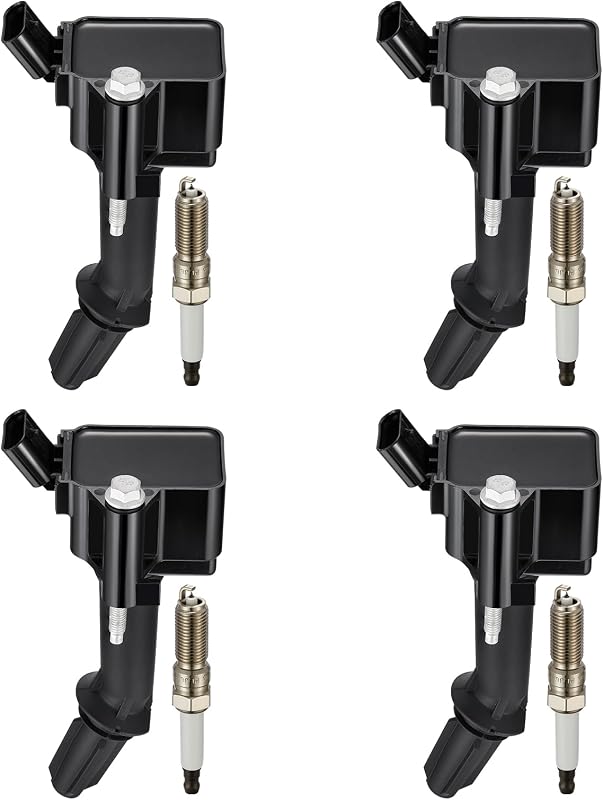 Kit de bobinas de ignição UF802 e velas 91970 BDFHYK para Chevy Equinox – 8 itens