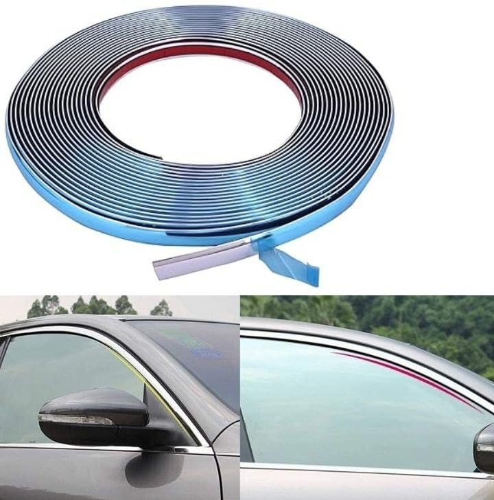 Image of 12 Meter for All Cars (10mm) Chrome Beading Roll