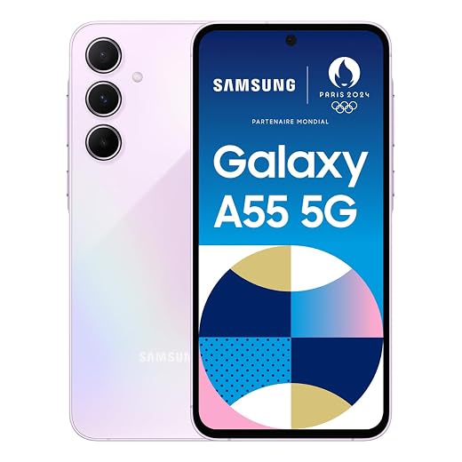 Samsung Galaxy A55 5G 128GB Lilac