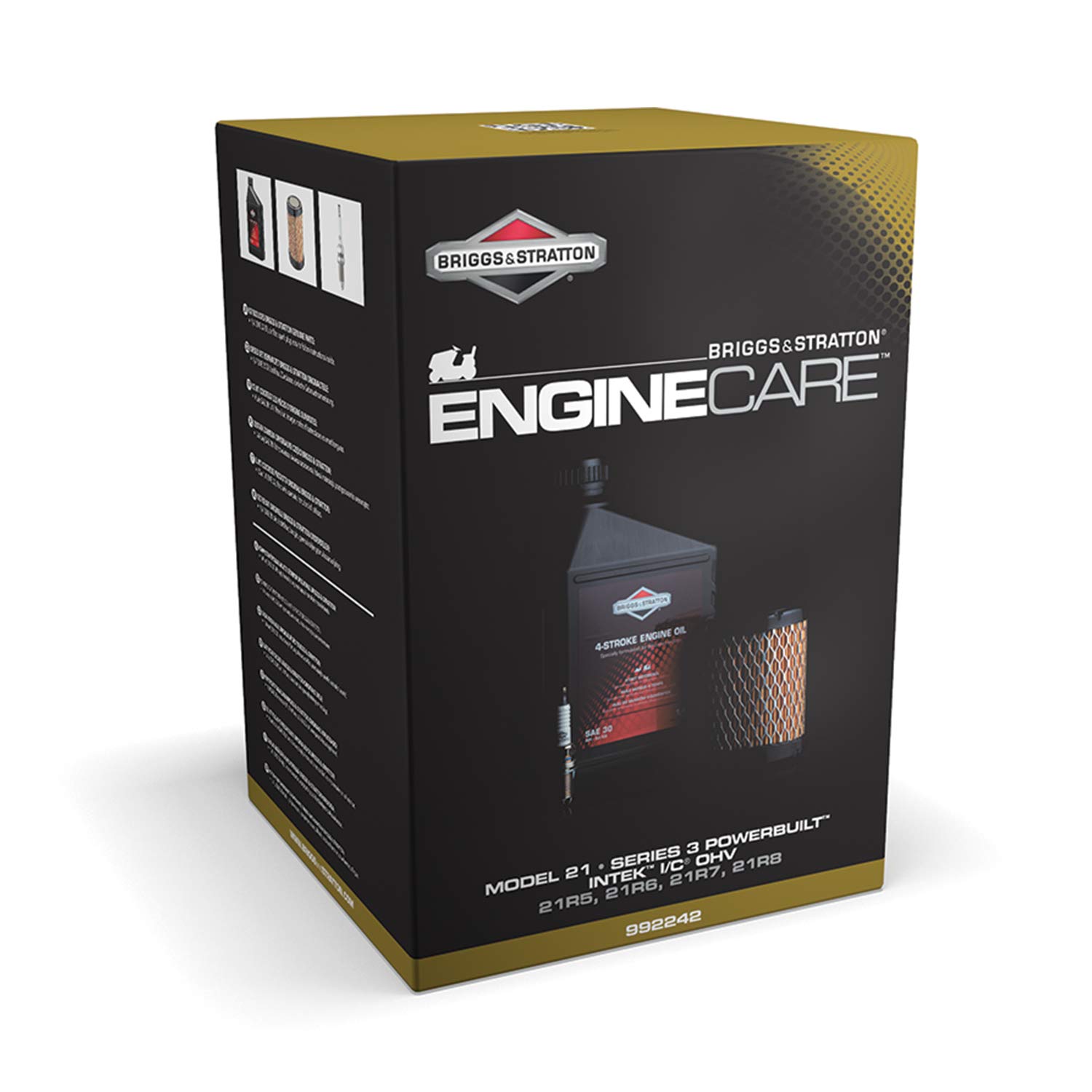 Briggs & Stratton Maintenance kit 1.4L oil, air filter & spark plug (715992242)