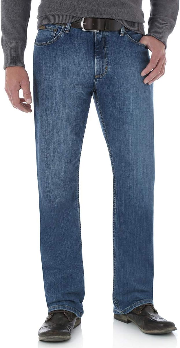 Wrangler Genuine Men's Straight Fit Jeans Gibson Mgw75gb 33