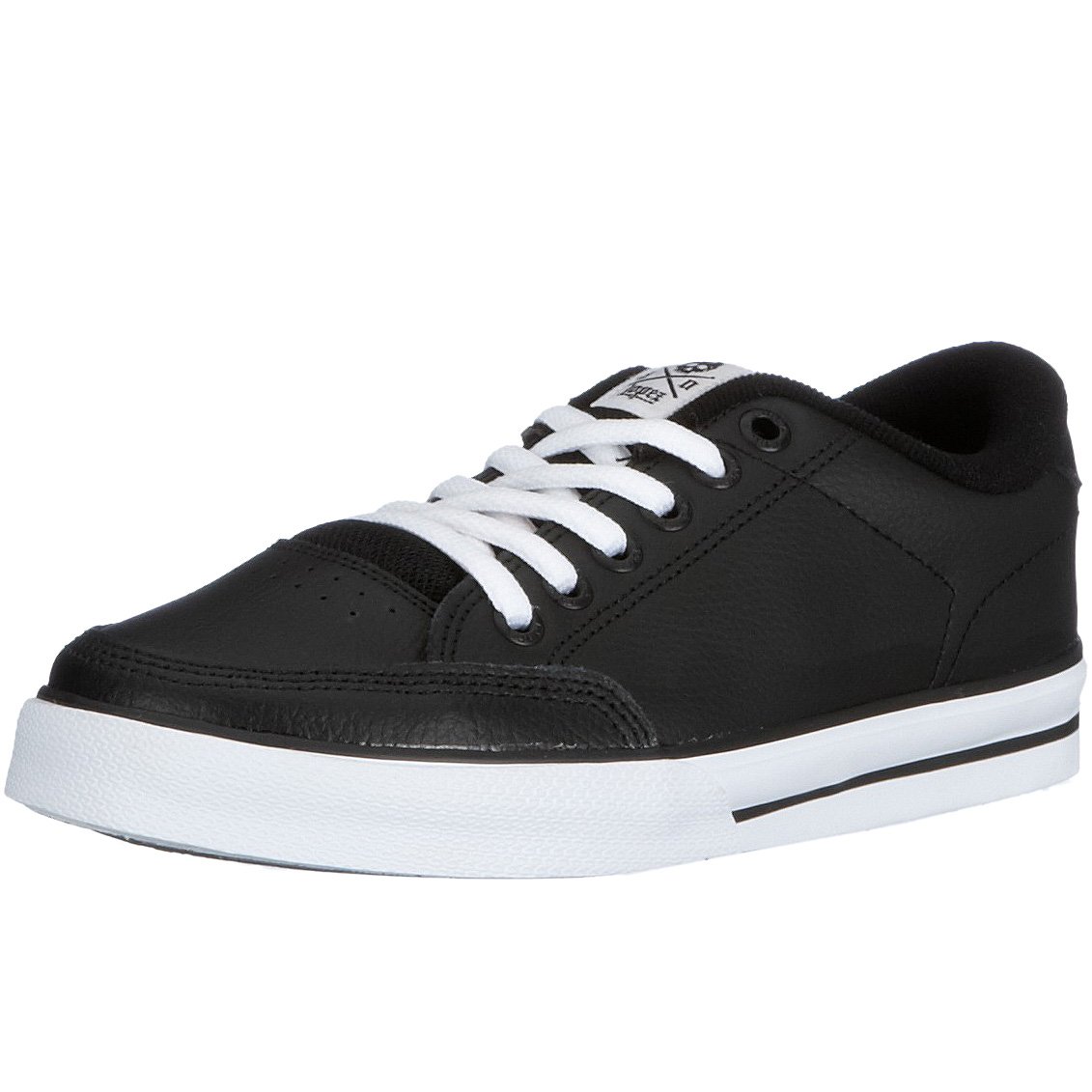 C1RCALittle Kid/Big Kid Al50 Skate Sneaker,Black/White/Grey,12 M US Little Kid